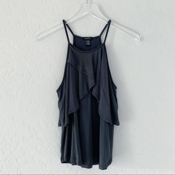 Rue21 Tops - Rue 21 high neck ruffle dressy top